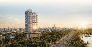 Phối cảnh Vlasta Premier nhìn về trung tâm TP.HCM