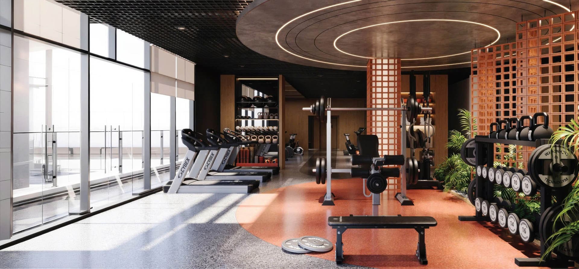 Phòng gym trong dự án Vlasta Premier